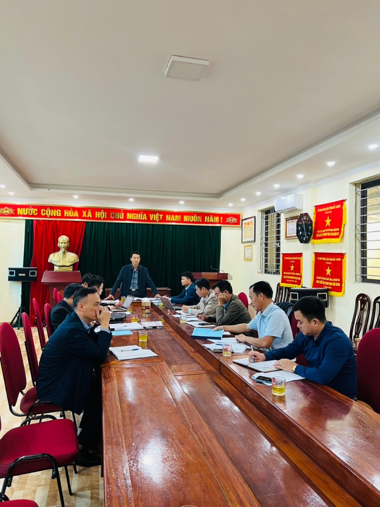 Thường trực HĐND huyện kiểm tra sau kết luận giám sát tại UBND thị trấn Thắng